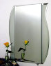 Прямоугольное зеркало комбинированное с фацетом