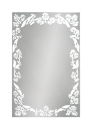 Зеркало с пескоструйным рисунком "Белочки"